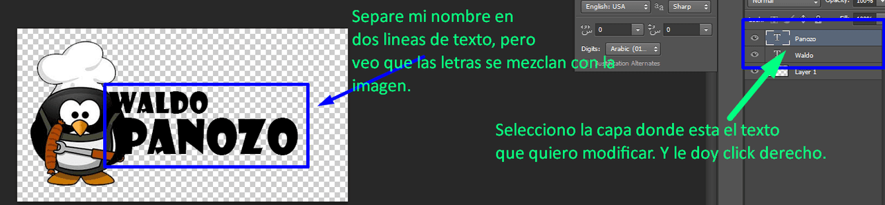 como hacer un logo en photoshop - paso a paso