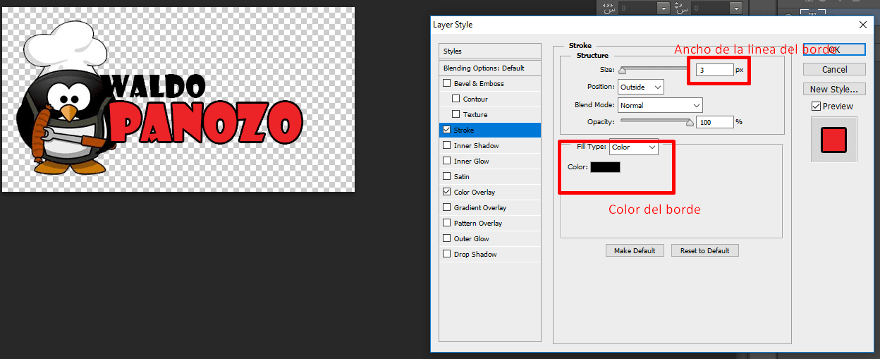 como hacer un logo en photoshop - paso a paso