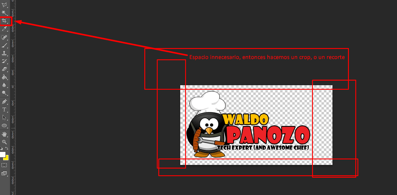 como hacer un logo en photoshop - paso a paso