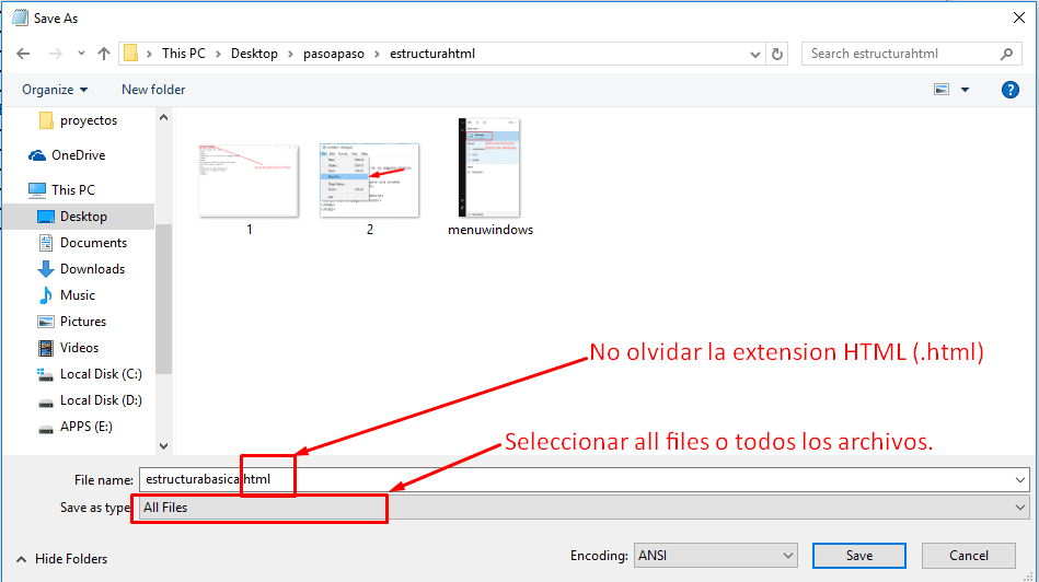 ESTRUCTURA BASICA HTML 3