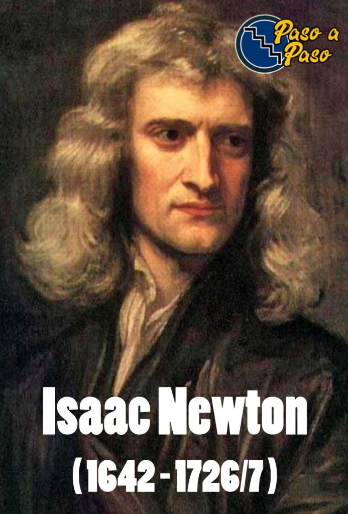 SIR-isaac-newton-fuerza-de-gravedad-paso-a-paso